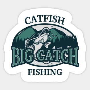 Catfish fishing Sticker